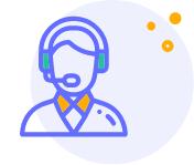 Person with headphones icon