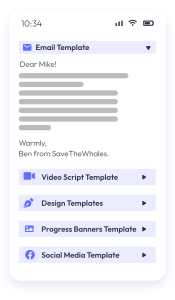 templates 3 section